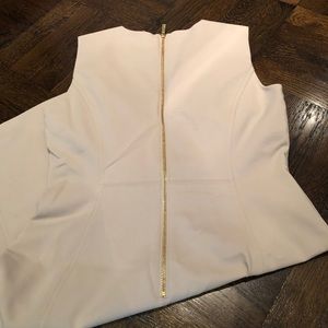 Tan Calvin Klein Dress